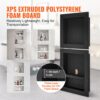 VEVOR Wandnische 10x40,64x101,6cm Duschnische Nische Befliesbar Dreilagig Wasserdicht Nischeneinbau Rückwandmaterial (XPS, Holz, Zement) Geeignet für Badezimmer Schlafzimmer Arbeitszimmer – Bild 3