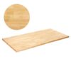 VEVOR Holztischplatte, 1200 x 750 x 38 mm, 150 kg Tragfähigkeit, universeller, einteiliger Ahornholz-Schreibtisch für höhenverstellbares elektrisches Stehpultgestell, Arbeitsplatte für das Heimbüro