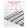VEVOR Werkzeugwand 1225x2450x20 mm, PVC-Garagen-Lamellenwand mit Zubehör, 136 kg pro Platte, Lamellenwandpaneel mit Kupplungsstruktur und DIY-Zuschnitt, geeignet für Lagerung & Präsentation – Bild 3