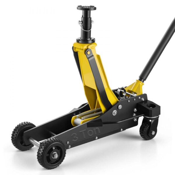 VEVOR Hydraulischer Rangierwagenheber 3 t Tragkraft, Wagenheber aus Aluminium & Stahl mit Doppelkolben-Schnellhubpumpe & Verlängerungssäule, Autoheber für SUVs, 15–59 cm Hubbereich Rennwagenheber VEVOR Hydraulischer Rangierwagenheber 3 t Tragkraft, Wagenheber aus Aluminium & Stahl mit Doppelkolben-Schnellhubpumpe & Verlängerungssäule, Autoheber für SUVs, 15–59 cm Hubbereich Rennwagenheber
