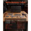 VEVOR 314 tlg. Steckschlüsselsatz Ratschenkasten mit 1/4 3/8 1/2 Zoll, Knarrenkasten mit Umschaltknarre Ratschen Steckschlüssel Bitsatz, Universalles Werkzeugset für Täglichen Reparaturen Heimwerken – Bild 3