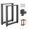 VEVOR Tischkufen aus Vierkantprofilen 2er-Set 600x750 mm, Tischuntergestell max. 1000 kg, Tischbeine, Möbelfüße, Tischgestell, Tischfüße für Schreibtische, Couchtisch, Esstische, Schwarz VEVOR Tischkufen aus Vierkantprofilen 2er-Set 600x750 mm, Tischuntergestell max. 1000 kg, Tischbeine, Möbelfüße, Tischgestell, Tischfüße für Schreibtische, Couchtisch, Esstische, Schwarz