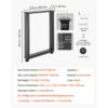 VEVOR Tischkufen aus Vierkantprofilen 2er-Set 600x750 mm, Tischuntergestell max. 1000 kg, Tischbeine, Möbelfüße, Tischgestell, Tischfüße für Schreibtische, Couchtisch, Esstische, Schwarz – Bild 5 VEVOR Tischkufen aus Vierkantprofilen 2er-Set 600x750 mm, Tischuntergestell max. 1000 kg, Tischbeine, Möbelfüße, Tischgestell, Tischfüße für Schreibtische, Couchtisch, Esstische, Schwarz – Bild 5