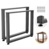 VEVOR Tischkufen aus Vierkantprofilen 2er-Set 750x900 mm, Tischuntergestell max. 1000 kg, Tischbeine, Möbelfüße, Tischgestell, Tischfüße für Schreibtische, Couchtisch, Esstische, Schwarz VEVOR Tischkufen aus Vierkantprofilen 2er-Set 750x900 mm, Tischuntergestell max. 1000 kg, Tischbeine, Möbelfüße, Tischgestell, Tischfüße für Schreibtische, Couchtisch, Esstische, Schwarz