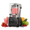 VEVOR Standmixer 2 L Smoothie Mixer mit Schutzabdeckung 2200 W Crushed Ice Maker mit Selbstreinigungsfunktion Einstellbarer Drehzahl 6 Voreingestellte Programme Smoothies Eiscrushing Pürees Schwarz