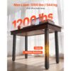 VEVOR Tischbeine 4er-Set, Möbelfüße 60–100cm Höhenverstellbar, Tischfüße Max. 544 kg, Teleskopbein aus Kohlenstoffstahl, für Schreibtische, Couchtische, Esstische, Werkbänke, Quadratisch – Bild 2 VEVOR Tischbeine 4er-Set, Möbelfüße 60–100cm Höhenverstellbar, Tischfüße Max. 544 kg, Teleskopbein aus Kohlenstoffstahl, für Schreibtische, Couchtische, Esstische, Werkbänke, Quadratisch – Bild 2