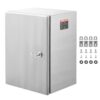 VEVOR 50,8 x 40,64 x 20,32 cm Edelstahl-Elektrogehäuse IP66 Wandmontagebox