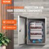 VEVOR 50,8 x 40,64 x 20,32 cm Edelstahl-Elektrogehäuse IP66 Wandmontagebox – Bild 2