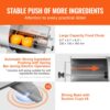 VEVOR Elektrischer Gemüsehobel, 0–12 mm Dicke, Einstellbare Kommerzielle Schneidemaschine, Lebensmittelschneider aus Edelstahl, Große Einfüllöffnung für Kartoffeln, Tomaten – Bild 5 VEVOR Elektrischer Gemüsehobel, 0–12 mm Dicke, Einstellbare Kommerzielle Schneidemaschine, Lebensmittelschneider aus Edelstahl, Große Einfüllöffnung für Kartoffeln, Tomaten – Bild 5