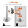 VEVOR Professionelle Tanzstange, Pole Dance Tanzstange Profi ca. 216,3-270 cm Höhenverstellbare Abnehmbare Fitnessstange Spinning Fitness Silber, Statische Tanzstange Fitnessstudios – Bild 3