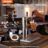 VEVOR Kegerator-Turm-Kit, Bier-Umrüstsatz mit zwei Zapfhähnen, Bier-Turmspender aus Edelstahl mit Doppelmessgerät W21.8-Regler und A-System-Fasskupplung, Bier-Tropfschale für Partys zu Hause – Bild 2 VEVOR Kegerator-Turm-Kit, Bier-Umrüstsatz mit zwei Zapfhähnen, Bier-Turmspender aus Edelstahl mit Doppelmessgerät W21.8-Regler und A-System-Fasskupplung, Bier-Tropfschale für Partys zu Hause – Bild 2