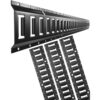 VEVOR E-Track-Schienen-Set, 1,52 m lange Stahlschienen, 4er-Pack, Tragfähigkeit bis zu 914 kg, robuste Schienen mit Schrauben für Garagen, Lieferwagen, Anhänger, Motorrad-Zurrgurte, ATV-Halterungen