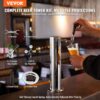 VEVOR Kegerator-Bierturm-Kit, Einzelzapfhahn-Bierumrüstsatz, Edelstahl-Fass-Bierturm-Zapfanlage mit Doppelmessgerät W21.8-Regler und S-System-Fasskupplung für Partys zu Hause – Bild 2 VEVOR Kegerator-Bierturm-Kit, Einzelzapfhahn-Bierumrüstsatz, Edelstahl-Fass-Bierturm-Zapfanlage mit Doppelmessgerät W21.8-Regler und S-System-Fasskupplung für Partys zu Hause – Bild 2
