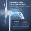 VEVOR 500 W Windkraftanlage 12 V Windgenerator 5-Blatt-Windkraftgenerator mit MPPT-Regler einstellbare Windrichtung und 2,5 m/s Startwindgeschwindigkeit geeignet für Zuhause Bauernhof Wohnmobile Boote – Bild 3