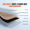 VEVOR Selbstklebende Vinyl-Bodenfliesen, 91,4 x 15,2 cm, 36 Stk., 2,5 mm dick, zum Abziehen und Aufkleben, natürliche Holzmaserung, DIY-Bodenbelag für Küche, Esszimmer, Schlafzimmer und Badezimmer – Bild 3