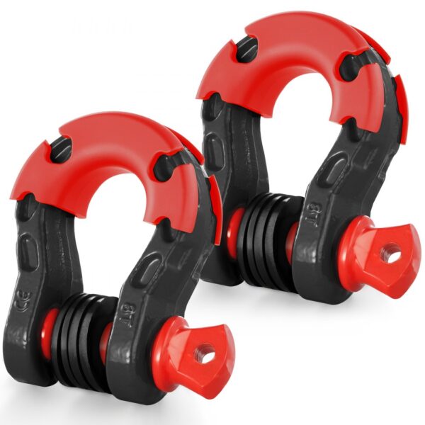 VEVOR 2er-Pack 3/4 Zoll D-Ring-Schäkel mit 7/8 Zoll Schraubstift Bruchfestigkeit 30000kg VEVOR 2er-Pack 3/4 Zoll D-Ring-Schäkel mit 7/8 Zoll Schraubstift Bruchfestigkeit 30000kg