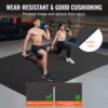 VEVOR Trainingsmatte, rutschfeste, hochdichte Premium-Yogamatte, Trainings-Yogamatte für Männer und Frauen, Fitness- und Trainingsmatte mit Tasche und Tragegurt, für alle Arten von Heim-Yoga, Pilates und Bodentraining (2,7 x 1,8 m) – Bild 4