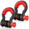 VEVOR 2er-Pack 3/4 Zoll D-Ring-Schäkel mit 7/8 Zoll Schraubstift Bruchfestigkeit 28500kg VEVOR 2er-Pack 3/4 Zoll D-Ring-Schäkel mit 7/8 Zoll Schraubstift Bruchfestigkeit 28500kg