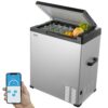 VEVOR Autokühlschrank, 12-Volt-Autokühlschrank, tragbarer 70-Liter-Einzelzonen-Gefrierschrank, einstellbarer Bereich von -4℉ bis 68℉, 12/24 V DC und 100-240 V AC-Kompressorkühler für Outdoor, Camping, Wohnmobil VEVOR Autokühlschrank, 12-Volt-Autokühlschrank, tragbarer 70-Liter-Einzelzonen-Gefrierschrank, einstellbarer Bereich von -4℉ bis 68℉, 12/24 V DC und 100-240 V AC-Kompressorkühler für Outdoor, Camping, Wohnmobil