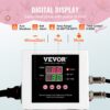 VEVOR Wärmepresse, 15 x 15 Zoll digitale Wärmepresse, herausziehbare Wärmeübertragungsmaschine, schnelles und gleichmäßiges Aufheizen, 2-lagige Isolierbaumwolle, Wärmeübertragungsmaschine für T-Shirts/Kissen/Taschen, Rosa – Bild 4