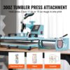 VEVOR Hitzepresse Transferpresse 30x38cm 8 in 1 Tumbler Presse T-Shirts Blau – Bild 3