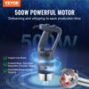 VEVOR Kommerzieller Stabmixer, 500 W Hochleistungs-Handmixer, 16 Zoll stufenloser Mixer mit variabler Geschwindigkeit und Edelstahlklinge, tragbarer Mehrzweckmixer für Suppen, Saucen, Kartoffelpüree, Sahne – Bild 2
