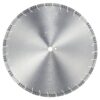 VEVOR Diamantsägeblatt Betonsägeblatt 50 cm für Nass- oder Trockenarbeiten, 12 mm Diamantsegmentsägeblatt mit schrägen Zähnen, Mittellochdurchmesser 25,4 mm, für Beton, Zementplatten, Fliesen, Ziegel