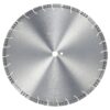 VEVOR Diamantsägeblatt Betonsägeblatt 45 cm für Nass- oder Trockenarbeiten, 12 mm Diamantsegmentsägeblatt mit schrägen Zähnen, Mittellochdurchmesser 25,4 mm, für Beton, Zementplatten, Fliesen, Ziegel