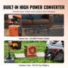 VEVOR PCP Kompressor 30 MPa/4500 PSI, Luftkompressor 0,5 L, Tragbarer PCP DC 12 V & AC 230 V Kompressor, 25min Einschaltdauer Luftpump, 600-W-Hochleistungskonverter Hochdruckpumpe Airgun Gewehr – Bild 4