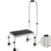 VEVOR Haushaltsleiter 810 x 417 x 285 mm Trittleiter faltbar Stahl Stehleiter 1 Stufe Stufenleiter 150 kg Tragfähigkeit Klapptritt Einzellstufenleiter 810 mm hoch Küchenleiter Rutschfest Tritthocker VEVOR Haushaltsleiter 810 x 417 x 285 mm Trittleiter faltbar Stahl Stehleiter 1 Stufe Stufenleiter 150 kg Tragfähigkeit Klapptritt Einzellstufenleiter 810 mm hoch Küchenleiter Rutschfest Tritthocker