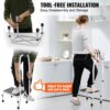 VEVOR Haushaltsleiter 810 x 417 x 285 mm Trittleiter faltbar Stahl Stehleiter 1 Stufe Stufenleiter 150 kg Tragfähigkeit Klapptritt Einzellstufenleiter 810 mm hoch Küchenleiter Rutschfest Tritthocker – Bild 4 VEVOR Haushaltsleiter 810 x 417 x 285 mm Trittleiter faltbar Stahl Stehleiter 1 Stufe Stufenleiter 150 kg Tragfähigkeit Klapptritt Einzellstufenleiter 810 mm hoch Küchenleiter Rutschfest Tritthocker – Bild 4
