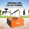 VEVOR PCP Kompressor 30Mpa/4500PSI Luftkompressor 0,5L DC12V & AC120V Tauchkompressor Luftpump inkl. 8-mm-Hochdruckschlauchs mit Schnellkupplung Batterieklemmen Filterwatte Airgun Gewehr – Bild 5