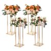 VEVOR 4er-Set Blumenhocker Eckig 20x20x80cm Blumenständer Eisen Beistelltisch Modern Blumensäule Metall-Laminat Pflanzenhocker Pflanzenständer Metallständer für Dekoration von Bars Hotels Cafés VEVOR 4er-Set Blumenhocker Eckig 20x20x80cm Blumenständer Eisen Beistelltisch Modern Blumensäule Metall-Laminat Pflanzenhocker Pflanzenständer Metallständer für Dekoration von Bars Hotels Cafés