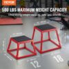 VEVOR Plyometrische Sprungbox, 305 mm Plyo-Box, Plyometrische Plattform Plyobox Rot, Rutschfeste Fitness-Übungs-Step-Up-Box für Heimtraining, Konditions-Krafttraining, Gesäß, Oberschenkel Trainieren – Bild 2 VEVOR Plyometrische Sprungbox, 305 mm Plyo-Box, Plyometrische Plattform Plyobox Rot, Rutschfeste Fitness-Übungs-Step-Up-Box für Heimtraining, Konditions-Krafttraining, Gesäß, Oberschenkel Trainieren – Bild 2