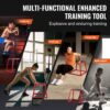 VEVOR 4-teilige Plyometrische Sprungboxen, 305/458/609/762 mm Plyometric Box Rot, Rutschfestes Fitness-Übungs-Step-Up-Box-Set für Heim-Fitness-Training, Konditions-Krafttraining, Jump Training Tragbar – Bild 5