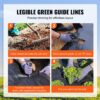 VEVOR Unkrautschutz Gartenvlies 1,2 x 15,2 m, Strapazierfähiger Gewebter PP-Unkrautbekämpfungsstoff, Korrosionsbeständiges & Reißfestes Unkrautflies Unkrautschutzvlies für Landschaftsbau, Bodendecker – Bild 5