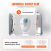 VEVOR Toilettensitzerhöhung 49-64 cm 158,76kg Universal-Toilettenerhöhung für Senioren – Bild 4