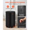 VEVOR Regentonne faltbar, 250 L tragbares Regenfass, Regenwassertank, 500D PVC-Regenwassersammelsystem, Wassertank, Regenwassertonne mit Zapfhahn und Überlaufset, Schwarz – Bild 2