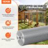 VEVOR Drahtgeflecht, 915 mm x 15,24 m, Volierendraht, 19 Gauge, feuerverzinkte Maschendrahtrolle, Maschendrahtzaun, Maschendraht für Kaninchenkäfige, Garten, kleine Nagetiere – Bild 2