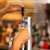 VEVOR Bierturm-Satz, Bier-Umrüstsatz für Einzelzapfhahn, Bier-Turmspender aus Edelstahl mit Doppelmessgerät W21.8-Regler & S-System-Fasskupplung, Bier-Tropfschale für Partys zu Hause – Bild 4