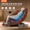 VEVOR Massagesessel mit flexibler SL-Schiene, 3D-Ganzkörper-Shiatsu-Massagegerät, Schwerelosigkeit, 10 bis 18 Automatikmodi, Heizung, Bluetooth-Lautsprecher, Luftkissen und Touchscreen 150 kg – Bild 2
