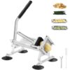VEVOR Kommerzieller Gemüseschneider, 1/4 Zoll Obstschneider, Gemüseschneider aus Edelstahl & Aluminiumlegierung, Manueller Gemüseschneider, für Radieschen, Zwiebeln, Kartoffeln, Zitronen VEVOR Kommerzieller Gemüseschneider, 1/4 Zoll Obstschneider, Gemüseschneider aus Edelstahl & Aluminiumlegierung, Manueller Gemüseschneider, für Radieschen, Zwiebeln, Kartoffeln, Zitronen