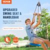 VEVOR Zipline für Kinder & Erwachsene, 16,7 m Zipline-Sets bis zu 150 kg, Seilrutschen für den Außenbereich im Hinterhof, Spielplatzunterhaltung mit Zipline, Nylon-Sicherheitsgurt & Zubehörsatz – Bild 2