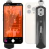 VEVOR Wärmebildkamera für Android und IOS, kabellose Infrarot-Wärmebildkamera mit 256 x 192 IR-Auflösung, WLAN und visueller Kamera, Wärmebildkamera mit 25 Hz Bildwiederholfrequenz für Smartphones