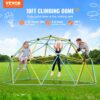 VEVOR Kletterkuppel, 3,05 m hohes geometrisches Kletterkuppel-Spielzentrum für Kinder von 3 bis 10 Jahren, Klettergerüst Tragfähigkeit 340 kg, mit Klettergriff, Spielgerät Garten Hinterhof – Bild 2