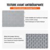 VEVOR Garagen-Bodenbeschläge, 305 x 305 x 13,4 mm, 50er-Set Industrieboden, rutschfeste doppelseitige Struktur-Garagenboden, für Garagen, Keller, Reparaturwerkstätten,Silber – Bild 4