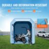VEVOR Aufblasbare Lackierkabine, 3x2,5x2,5 m Aufblasbare Spritzkabine, mit 550 W Gebläse & Luftfiltersystem, Tragbare Autolackierkabine zum Lackieren von Motorrädern, Fahrrädern Kleinen Möbeln – Bild 4