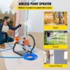 VEVOR Farbspritzgerät, 1500 W Airless-Farbspritzgerät, Schlauch-Farbspritzpistole, 3000 PSI Farbspritzgeräte für zu Hause für Schiffe, Brücken, Türme, Masten und andere große langfristige Metallstrukturen in der Industrie – Bild 2