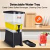 VEVOR Getränkespender, 11 L Wasserspender Getränkespender für Partys, Saftspender aus Kunststoff mit Standhahndeckel, Eistee-Limonadensaft-Wasserspender, für Restaurants, Hotels, Partys usw. – Bild 5