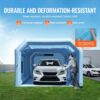 VEVOR Aufblasbare Lackierkabine, 8,5 x 4,8 x 3,3 m Aufblasbare Spritzkabine, mit 950+ 750 W Leistungsstarken Gebläsen & Luftfiltersystem, Auto-Lackierkabine für Kleine Lkw, Motorräder – Bild 4